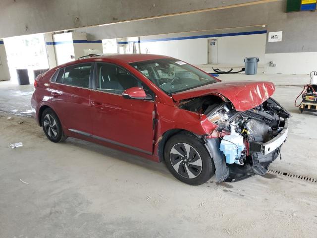 KMHC75LC1KU125088 - 2019 HYUNDAI IONIQ SEL BURGUNDY photo 4