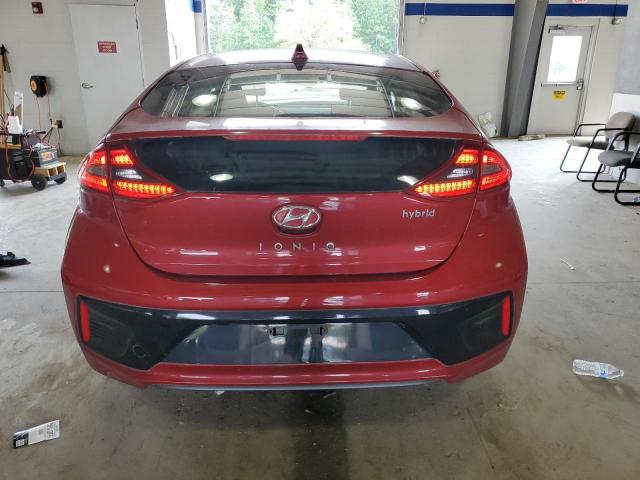 KMHC75LC1KU125088 - 2019 HYUNDAI IONIQ SEL BURGUNDY photo 6