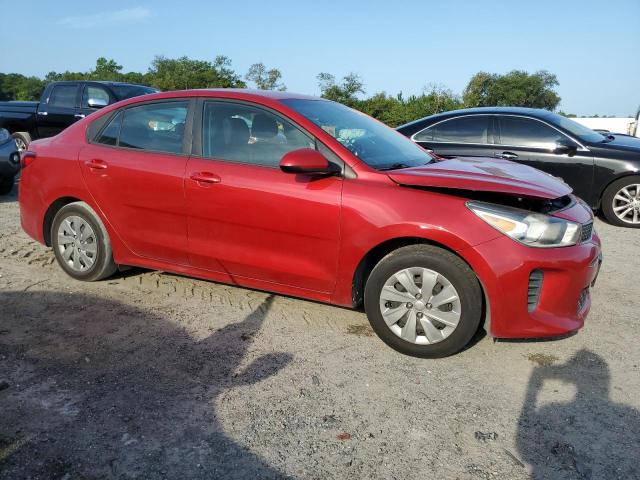 3KPA24AB3KE170997 - 2019 KIA RIO S RED photo 4