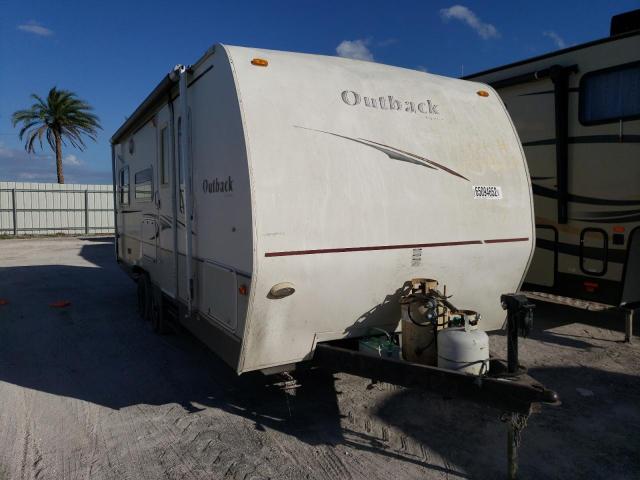4YDT23R277B452455 - 2007 OUTB TRAVEL TRL WHITE photo 1