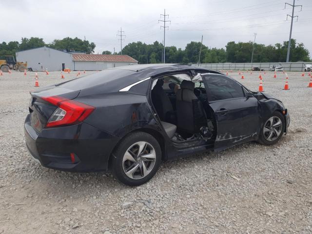 2HGFC2F67KH545833 - 2019 HONDA CIVIC LX შავი ფოტო 3