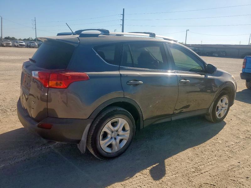 JTMZFREV7ED039747 - 2014 TOYOTA RAV4 LE 灰色 照片 3