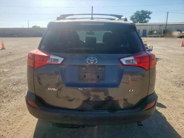 JTMZFREV7ED039747 - 2014 TOYOTA RAV4 LE 灰色 照片 6