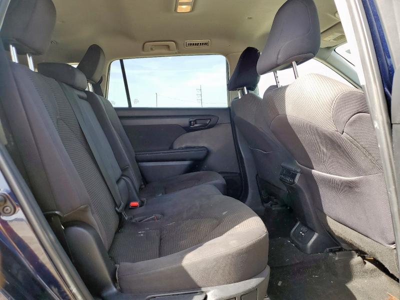 5TDZZRAH5LS006206 - 2020 TOYOTA HIGHLANDER L BLUE photo 11