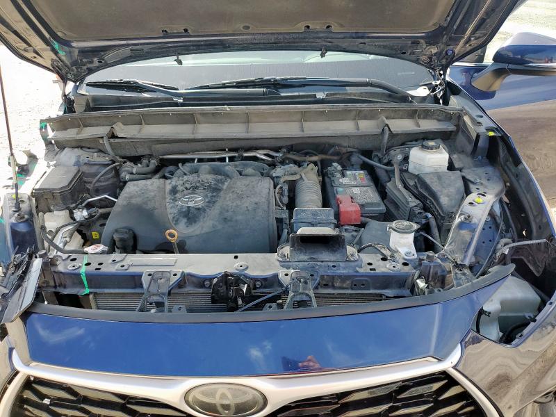 5TDZZRAH5LS006206 - 2020 TOYOTA HIGHLANDER L BLUE photo 12