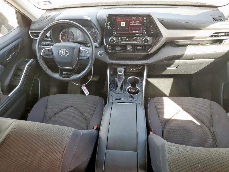 5TDZZRAH5LS006206 - 2020 TOYOTA HIGHLANDER L BLUE photo 8