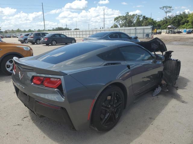 1G1YB2D77G5115216 - 2016 CHEVROLET CORVETTE STINGRAY 1LT GRAY photo 3