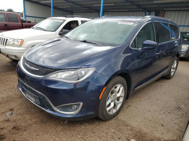 2C4RC1EG1HR832829 - 2017 CHRYSLER PACIFICA TOURING L PLUS BLUE photo 1