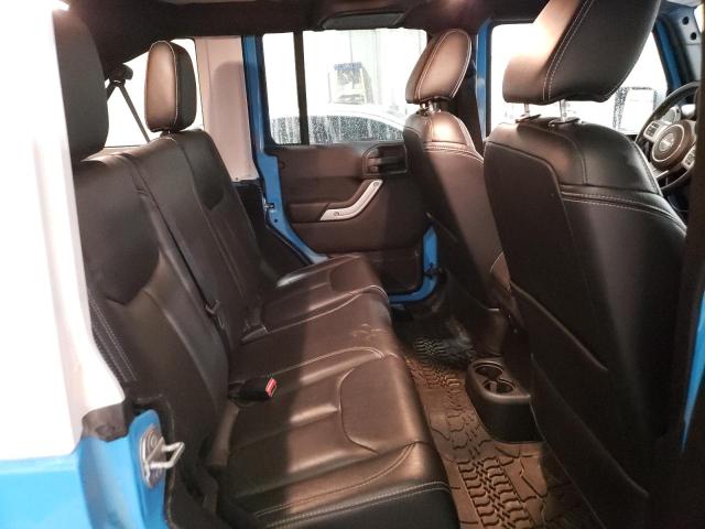 1C4BJWEG1HL691502 - 2017 JEEP WRANGLER U SAHARA BLUE photo 11
