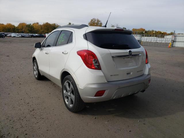 KL4CJBSB1EB595242 - 2014 BUICK ENCORE CONVENIENCE Սպիտակ լուսանկար 3