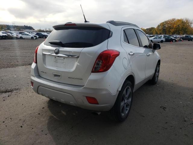 KL4CJBSB1EB595242 - 2014 BUICK ENCORE CONVENIENCE WHITE photo 4