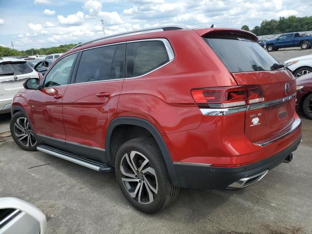 1V2TR2CA8MC540461 - 2021 VOLKSWAGEN ATLAS SEL PREMIUM RED photo 2