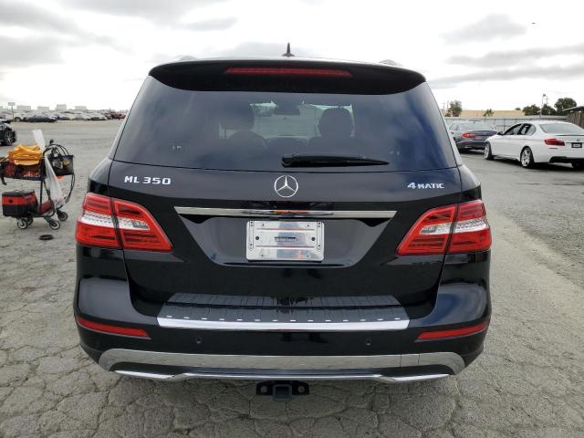 4JGDA5HB4DA195324 - 2013 MERCEDES-BENZ ML 350 4MATIC BLACK photo 6