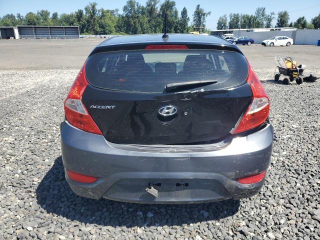 KMHCT5AE5DU059874 - 2013 HYUNDAI ACCENT GLS შავი ფოტო 6