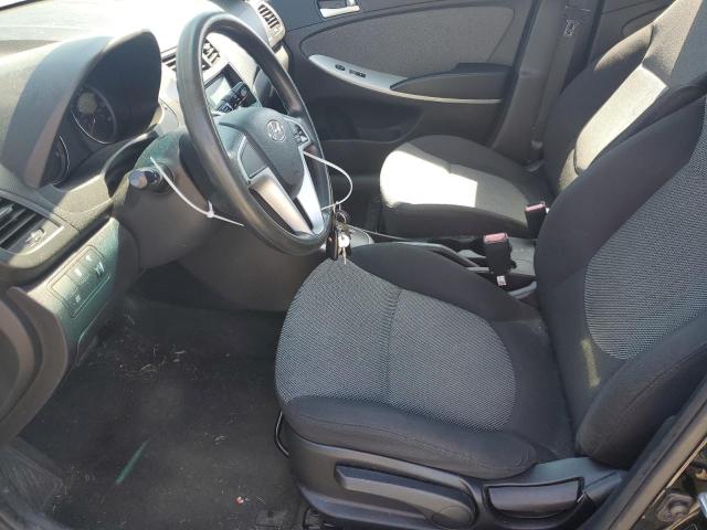 KMHCT5AE5DU059874 - 2013 HYUNDAI ACCENT GLS შავი ფოტო 7