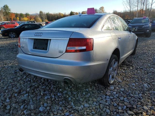 WAUDH74F78N177089 - 2008 AUDI A6 3.2 QUATTRO SILVER photo 4