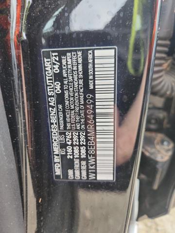 W1KWF8EB4MR649499 - 2021 MERCEDES-BENZ C 300 4MATIC BLACK photo 12