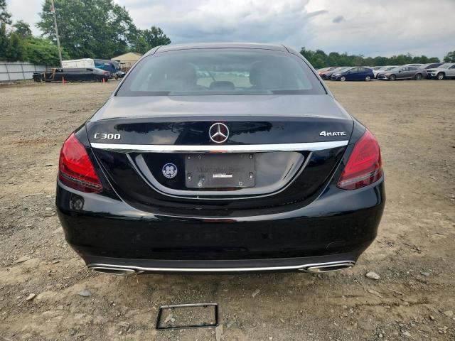 W1KWF8EB4MR649499 - 2021 MERCEDES-BENZ C 300 4MATIC BLACK photo 6