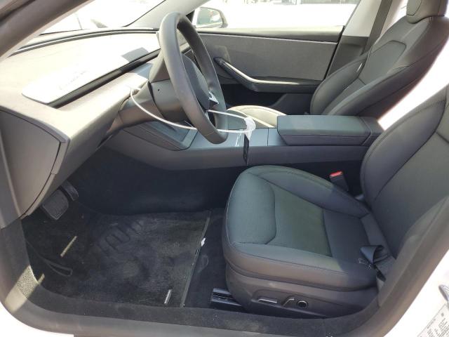 5YJ3E1EA3SF008393 - 2025 TESLA MODEL 3 WHITE photo 7