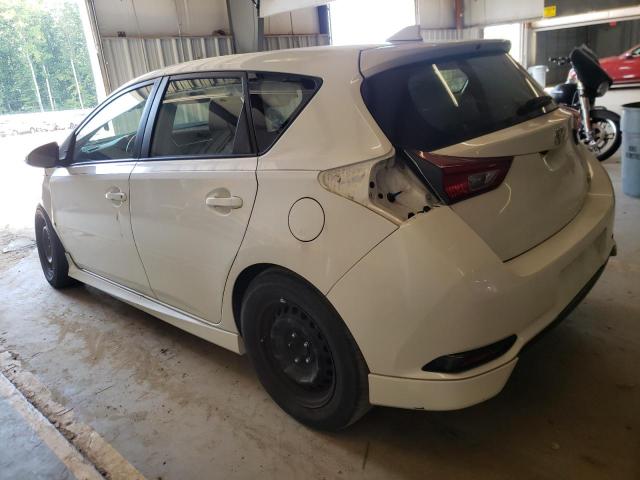 JTNKARJE9HJ545748 - 2017 TOYOTA COROLLA IM WHITE photo 2