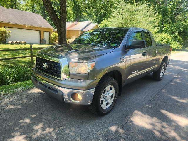 5TBBV54178S511698 - 2008 TOYOTA TUNDRA DOUBLE CAB GRAY photo 2