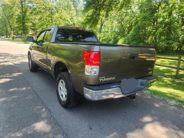 5TBBV54178S511698 - 2008 TOYOTA TUNDRA DOUBLE CAB GRAY photo 3