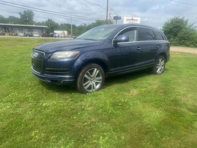 WA1LGAFE9ED013521 - 2014 AUDI Q7 PREMIUM PLUS Синий фото 2