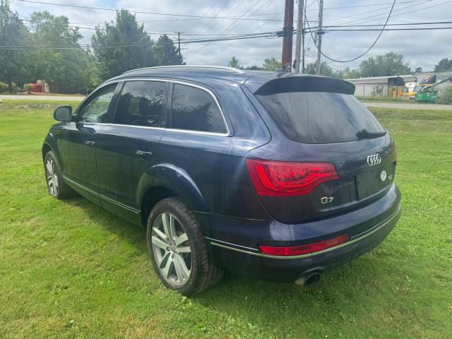 WA1LGAFE9ED013521 - 2014 AUDI Q7 PREMIUM PLUS Синий фото 3