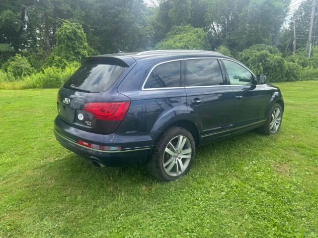 WA1LGAFE9ED013521 - 2014 AUDI Q7 PREMIUM PLUS Синий фото 4
