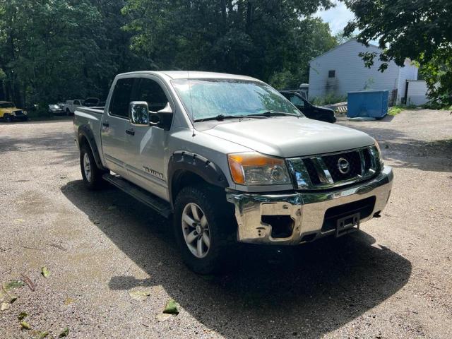 1N6AA07C48N330236 - 2008 NISSAN TITAN XE SILVER photo 4