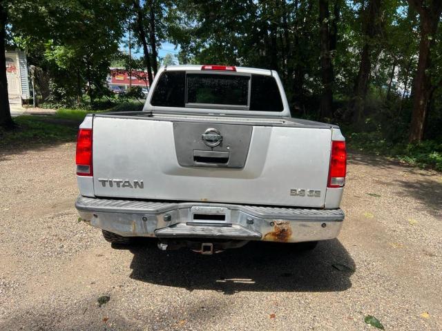 1N6AA07C48N330236 - 2008 NISSAN TITAN XE SILVER photo 6