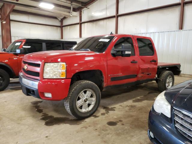 2GCEK13M471553060 - 2007 CHEVROLET SILVERADO K1500 CREW CAB RED photo 1