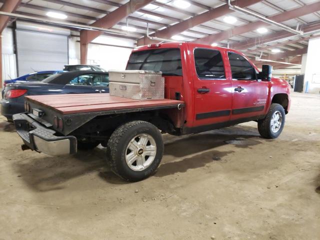 2GCEK13M471553060 - 2007 CHEVROLET SILVERADO K1500 CREW CAB RED photo 3