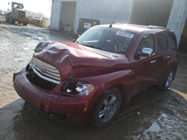 3GNCA23B69S562761 - 2009 CHEVROLET HHR LT BURGUNDY photo 2