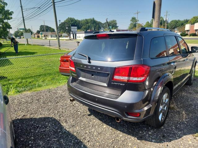 3C4PDDDG6ET166888 - 2014 DODGE JOURNEY LIMITED GRAY photo 4