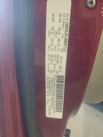 2C4RC1BG7ER449249 - 2014 CHRYSLER TOWN & COU TOURING 红色 照片 13