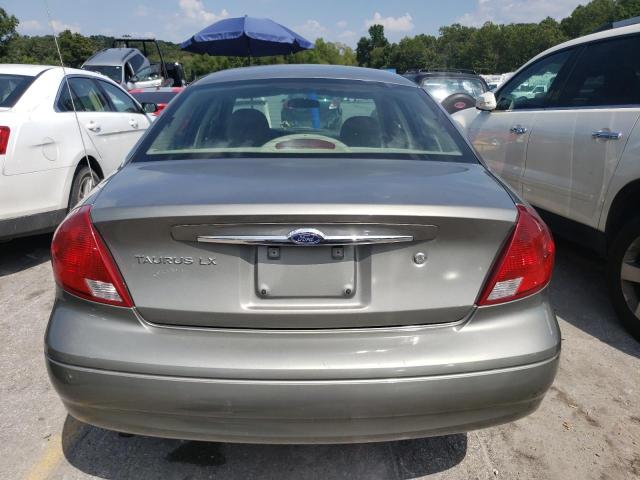 1FAFP52U81A147834 - 2001 FORD TAURUS LX GRAY photo 6