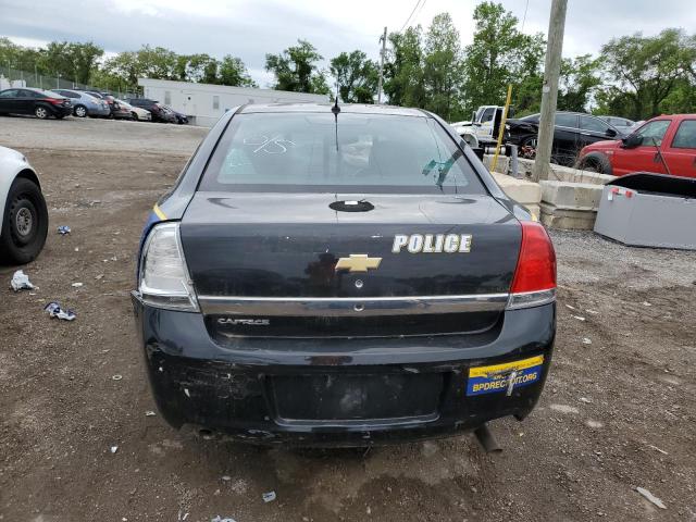 6G3NS5R39FL129830 - 2015 CHEVROLET CAPRICE POLICE BLACK photo 6