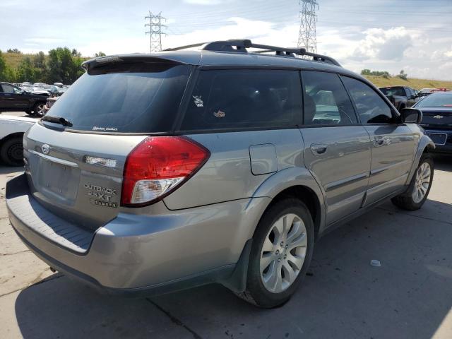 4S4BP63C084329472 - 2008 SUBARU OUTBACK 2.5XT LIMITED GRAY photo 3