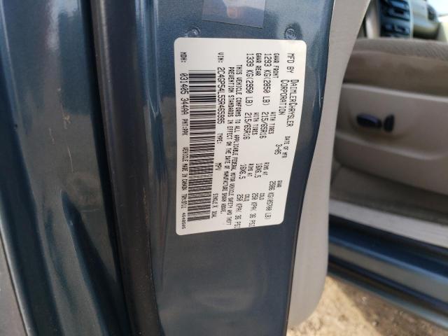 2C4GP54L55R465995 - 2005 CHRYSLER TOWN & COU TOURING 青色 照片 13