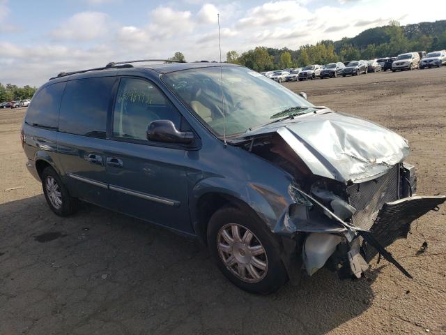 2C4GP54L55R465995 - 2005 CHRYSLER TOWN & COU TOURING 青色 照片 4