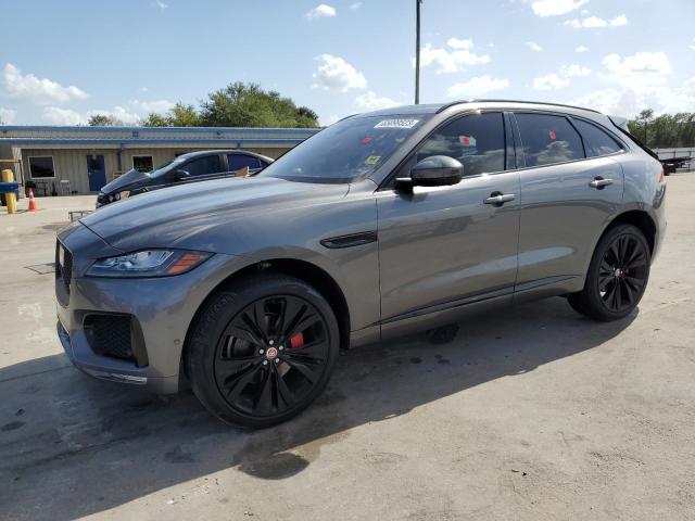 SADCM2FV7KA396185 - 2019 JAGUAR F-PACE S GRAY photo 1