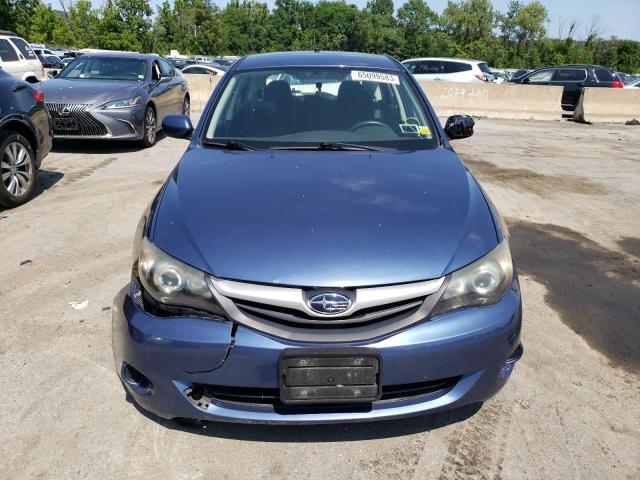 JF1GH6A67BH809082 - 2011 SUBARU IMPREZA 2.5I BLUE photo 5