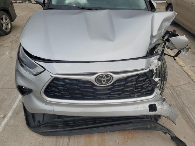 5TDHZRBH7MS155082 - 2021 TOYOTA HIGHLANDER XLE SILVER photo 12