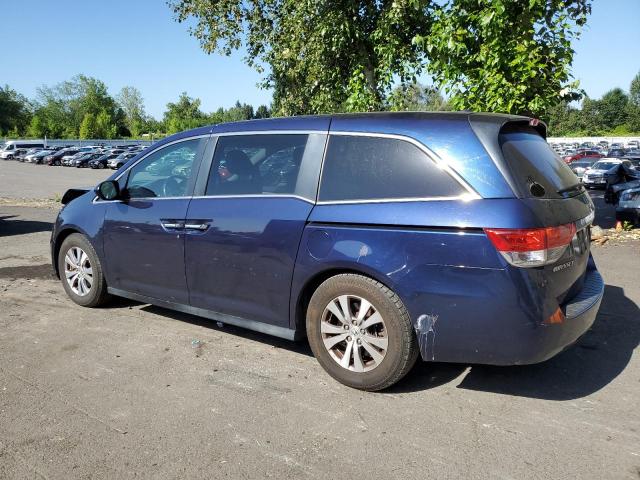 5FNRL5H64EB027022 - 2014 HONDA ODYSSEY EXL BLUE photo 2