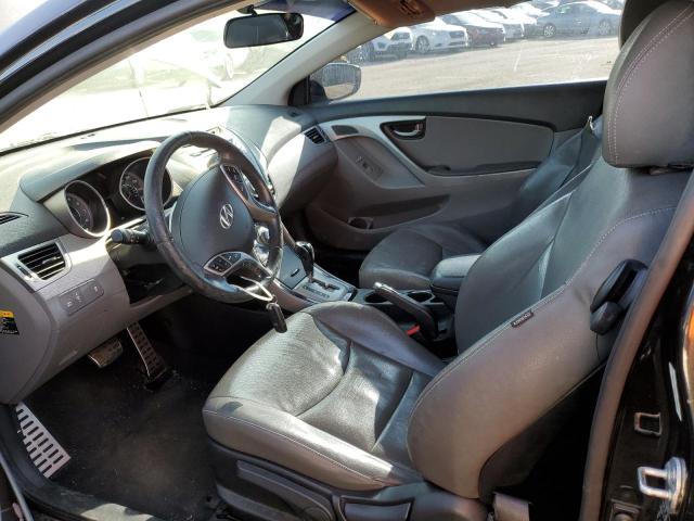 KMHDH6AEXDU022802 - 2013 HYUNDAI ELANTRA CO GS BLACK photo 7