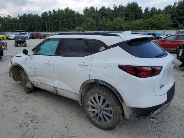 3GNKBCRS2KS670144 - 2019 CHEVROLET BLAZER 2LT WHITE photo 2