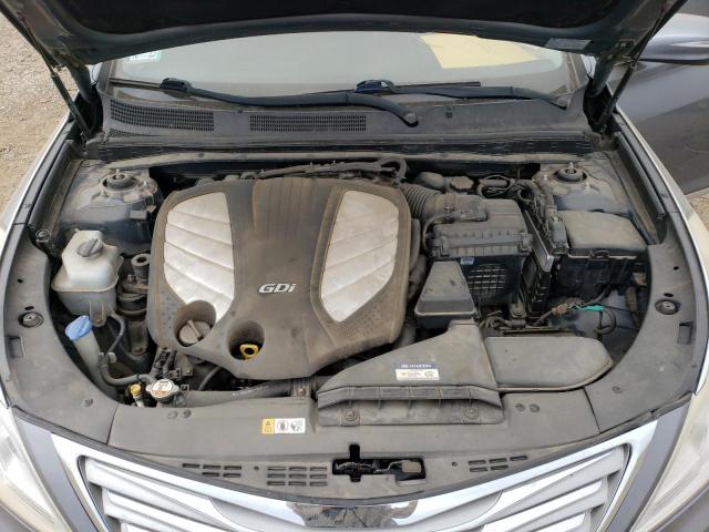 KMHFH4JG4DA267322 - 2013 HYUNDAI AZERA GLS GRAY photo 11