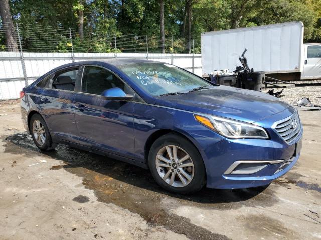 5NPE24AF8GH372077 - 2016 HYUNDAI SONATA SE BLUE photo 4