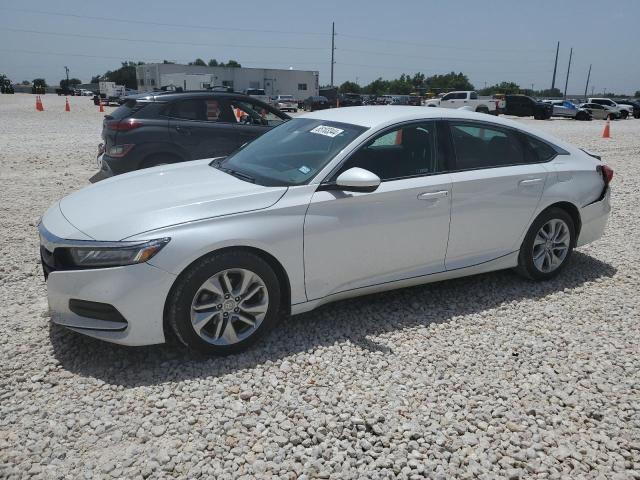 1HGCV1F16KA067611 - 2019 HONDA ACCORD LX WHITE photo 1